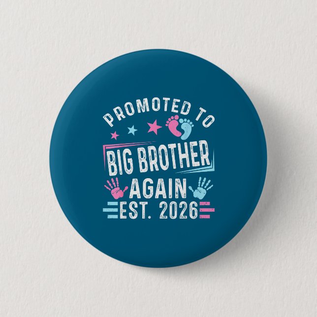 Shirt Promoted Big Brother Again Est Button (Vorderseite)