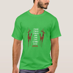 Shirt - Rentier des Weihnachtsmannes - Rudolph Red