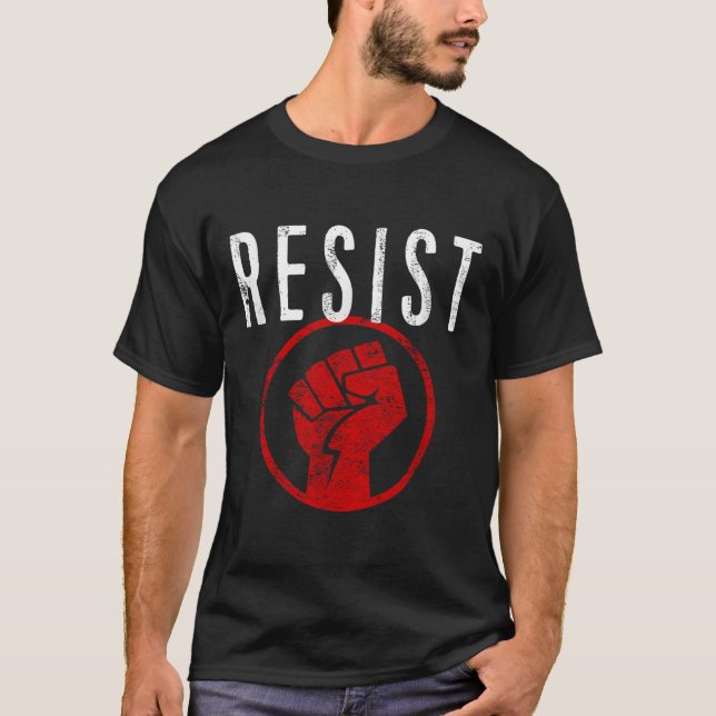 Shirt "Resist Fist T" - Teil der Resistenz - (Vorderseite)