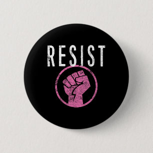 Shirt "Resist Fist T" - Teil der Resistenz - Button