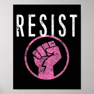 Shirt "Resist Fist T" - Teil der Resistenz - Poster