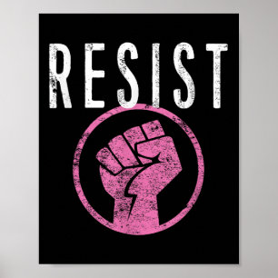 Shirt "Resist Fist T" - Teil der Resistenz - Poster