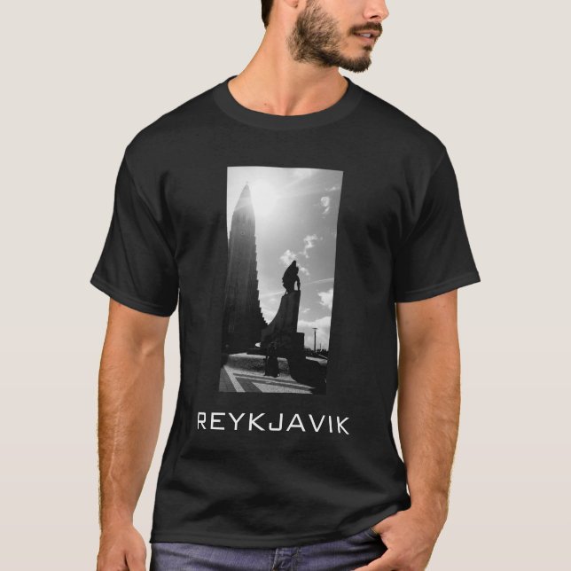 Shirt Reykjavik Hallgrimskirkja (Vorderseite)