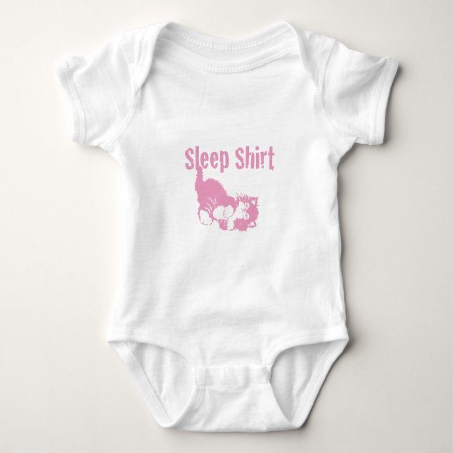 Shirt schlafen in Rosa (Vorderseite)