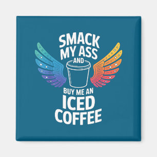 Shirt Schlag Kaufen Eisgekühlter Kaffee Magnet