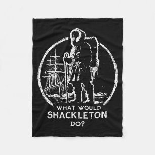 Shirt Shackleton Führungsenergie Manager Retro Fleecedecke
