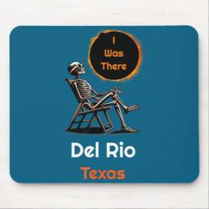 Shirt Sonnenfinsternis Del Rio Texas Mousepad