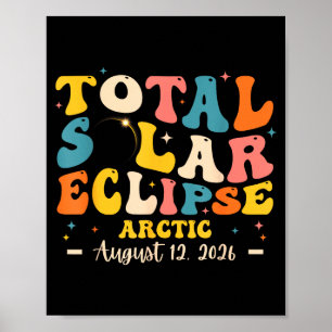 Shirt Sonnenfinsternis Totale Sonnenfinsternis Poster