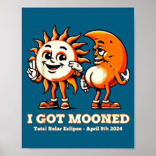 Shirt Sonnenfinsternis Wurde Mondfinsternis Total Poster