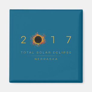 Shirt Totale Sonnenfinsternis Nebraska 2017 Magnet