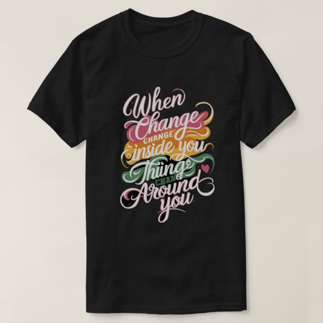 SHIRT ÜBER DEN WANDEL (Design vorne)