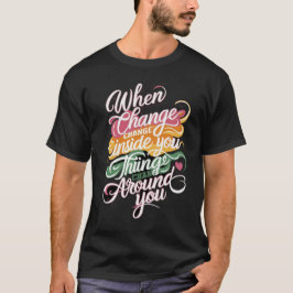 SHIRT ÜBER DEN WANDEL