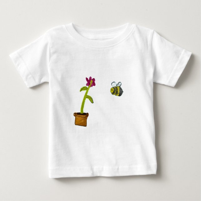 Shirt von Kindern mit zeichnend Kindern (Vorderseite)