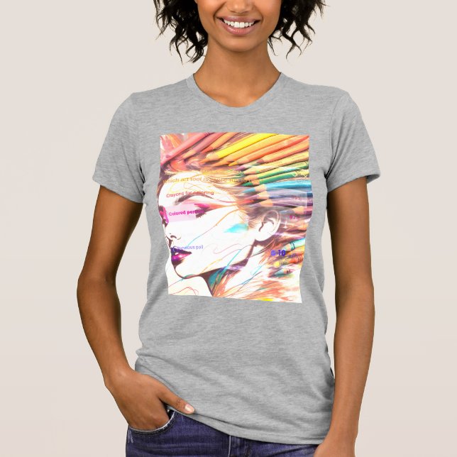 Shirt von Kunstwerkzeugen (Vorderseite)