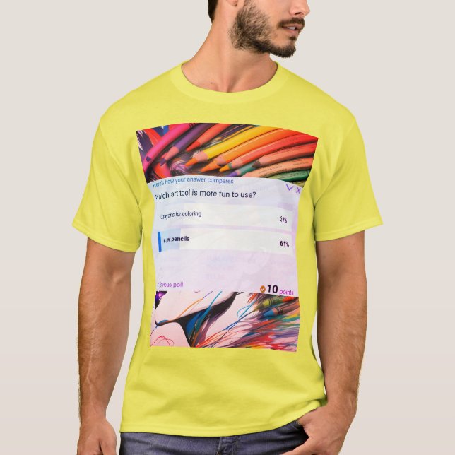 Shirt von Kunstwerkzeugen (Vorderseite)
