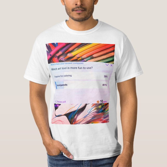 Shirt von Kunstwerkzeugen (Vorderseite)