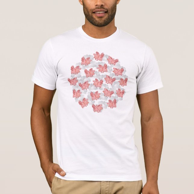 Shirt von Schweinen - wählen Sie den Stil (Vorderseite)