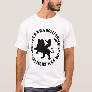 Shirt w/website des Geist-Stadtton-B&W