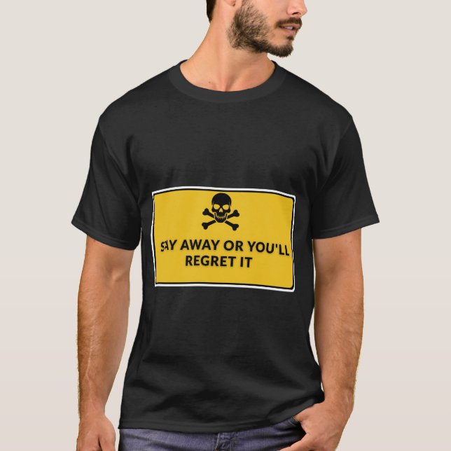 Shirt warnen (Vorderseite)