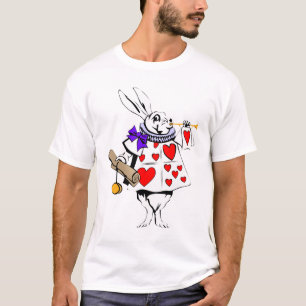 Shirt: Weißes Kaninchen von der Alicen im T-Shirt
