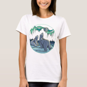 Shirt "Women's Bear Art" Polar Bear Ladys Shirts