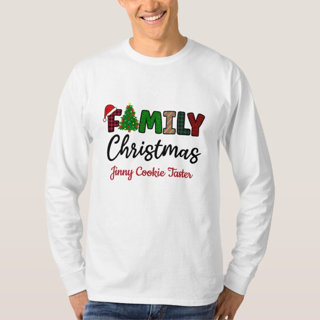 Shirt zu Weihnachten (Vorderseite)