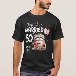 Shirt zum 50. Hochzeitstag - Nur 50 Jahre verheira