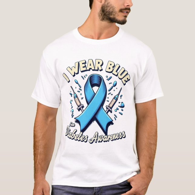 Shirt zum Weltdiabetestag (Vorderseite)