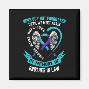 Shirt zur Bewusstseinsbildung für Selbstmord Magnet