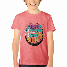 Shirt zur blinden Sensibilisierung