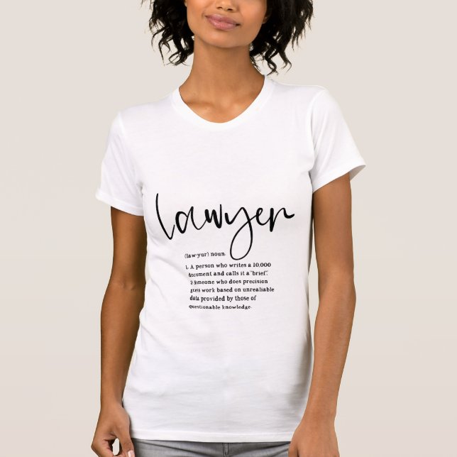 Shirt zur Definition von Klassenebenen (Vorderseite)