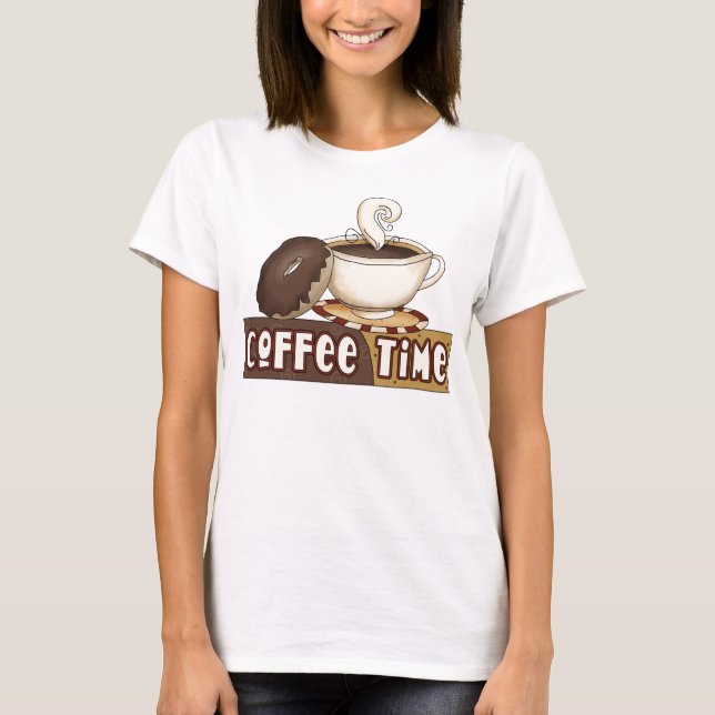 Shirt zur Kaffeezeit (Vorderseite)