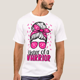 Shirt zur Sensibilisierung für Brustkrebs bei Frau