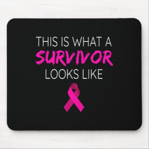 Shirt zur Sensibilisierung für Brustkrebs Mousepad
