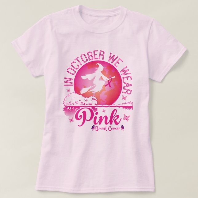 Shirt zur Sensibilisierung für Brustkrebs, Shirt f (Design vorne)