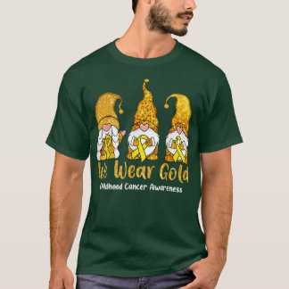 Shirt zur Sensibilisierung für Krebs im Kindesalte