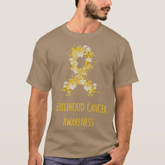 Shirt zur Sensibilisierung für Krebs im Kindesalte