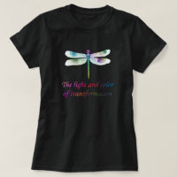 Shirt zur Transformation der Libellen