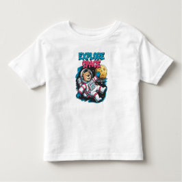 Shirt zur Weltraumforschung für Kinder und Mädchen