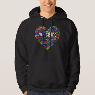 Shirts der 4. Klasse Lehrer Studentenquadrat, zurü