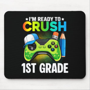 Shirts der ersten Klasse für Jungs-Videospiel-Zurü Mousepad