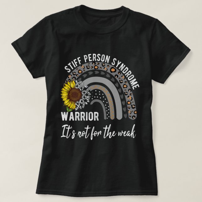 Shirts des Stiff-Person-Syndroms, Sensibilisierung (Design vorne)