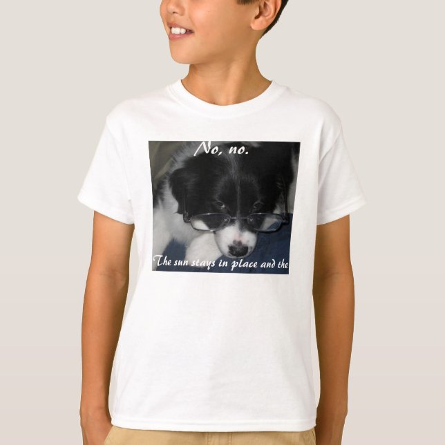 Shirts "Earth Revolves around ME" (Vorderseite)