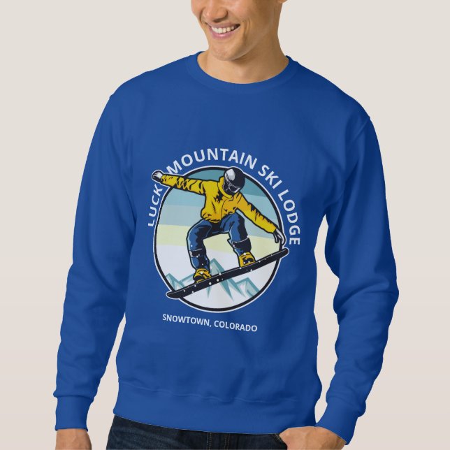Shirts für benutzerdefinierte Text-SNOWBOARDER (Vorderseite)