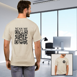 Shirts für den benutzerdefinierten QR-Code: Werbun
