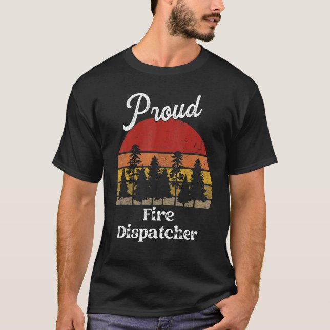 Shirts für die Feuerwehr im Feuer - Beruf (Vorderseite)