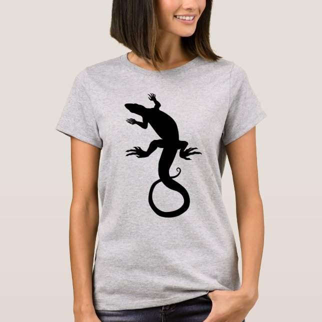 Shirts für Frauenechsen Top Reptilien (Vorderseite)
