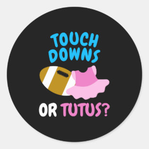 Shirts für Mama und Vater im Bereich der Geschlec Runder Aufkleber