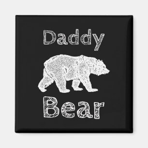 Shirts für Männer Funny Daddy Bären T Shirt Vather Magnet