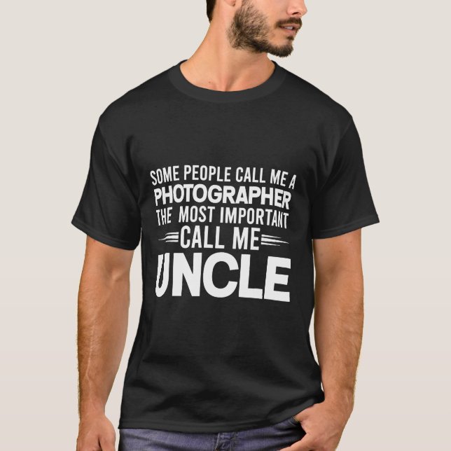 Shirts für männliche Fotografen (Vorderseite)